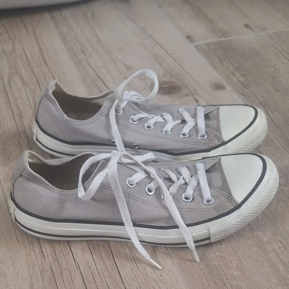 Converse Chuck Taylor All Star Shoreline Slip Gray Canvas Sneakers Women’s Sz9
